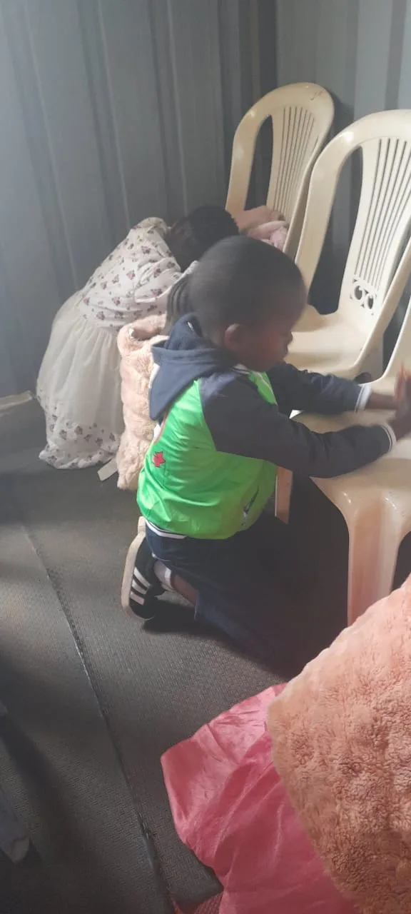 Little ones at the altar